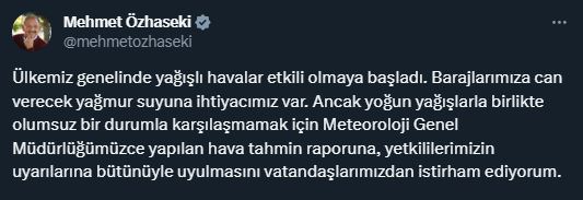 Meteoroloji'den 23 il için sarı kodlu uyarı: Kuvvetli sağanak etkili olacak