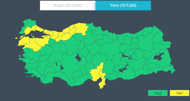 Meteoroloji'den İstanbul dahil 17 ile sarı kodlu uyarı: Yağışlar kuvvetli geliyor