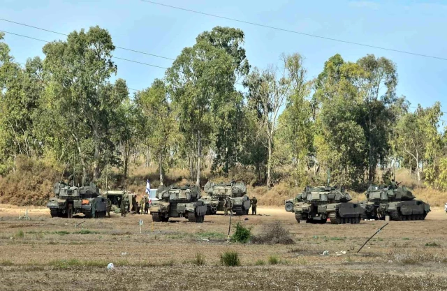 Kara harekatı an meselesi! İsrail tankları, Gazze sınırına sıralandı