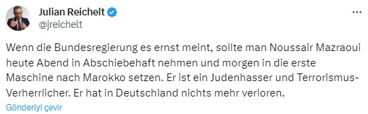 Filistin'e destek veren Bayern Münih'in yıldızı Mazraoui için Bild'den skandal manşet! Sınır dışı edilmesini isteyen bile var