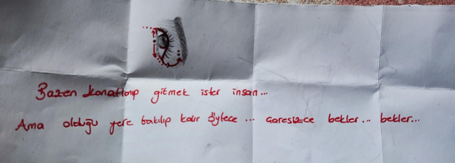 Beyin kanaması geçirerek hayatını kaybeden genç kızın okul çantasından çıkan not yürekleri dağladı