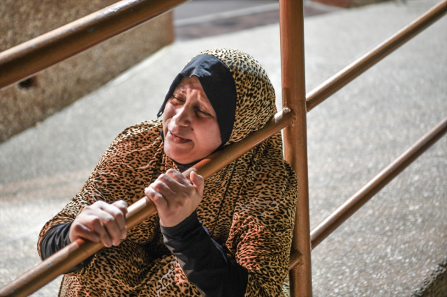 Oğlunu kaybeden Filistinli annenin yürek yakan anları