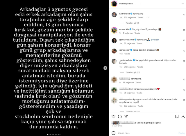 Bomba iddia: Yüzyüzeyken Konuşuruz grubunun gitaristi Can Tunaboylu, kız arkadaşına günlerce şiddet uyguladı