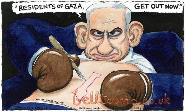 The Guardian gazetesi, İsrail Başbakanı Netanyahu'yu çizdi diye 40 yıllık karikatüristini kovdu