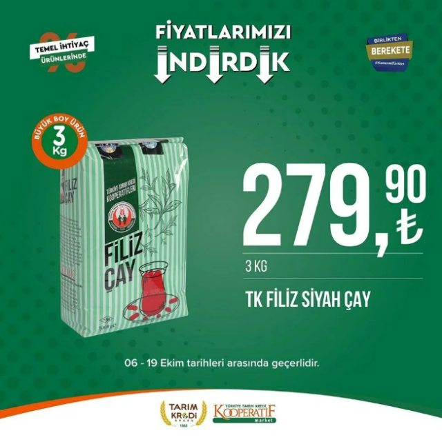 Cumhurbaşkanı Erdoğan'ın çağrısının ardından yüzde 50'ye varan indirim yaptılar! İşte Tarım Kredi marketlerinde fiyatı düşen ürünler