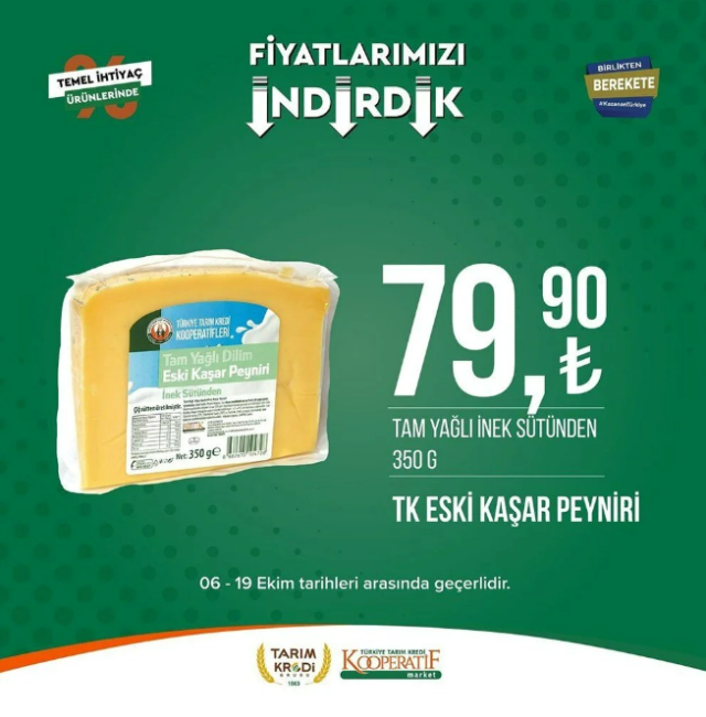 Cumhurbaşkanı Erdoğan'ın çağrısının ardından yüzde 50'ye varan indirim yaptılar! İşte Tarım Kredi marketlerinde fiyatı düşen ürünler