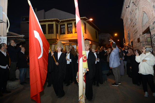 4 asırlık Bursa Mevlevihanesi, 98 yıl sonra ilk semaya ev sahipliği yaptı