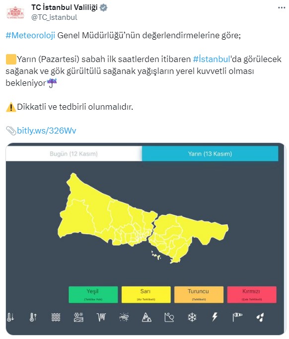 Meteoroloji ve valilikten İstanbul'a peş peşe yağış uyarısı: Sabah saatlerinde etkili olacak