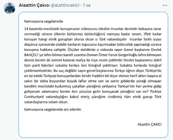 Alaattin Çakıcı, HEDEP'li vekile demediğini bırakmadı: Adi herif, çakal, aklını başına al