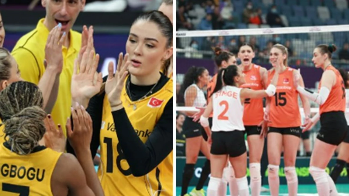 Dünya Kulüpler Şampiyonası'nda Eczacıbaşı ve VakıfBank finale kaldı