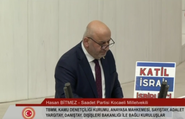 TBMM'de korku dolu anlar! SP milletvekili Hasan Bilmez konuşma yaparken kürsüde fenalaşıp bayıldı