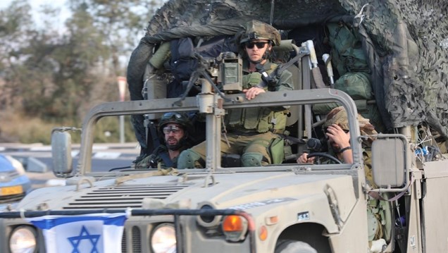 El Kassam Tugayları'nın İsrail askerlerinin çadırına baskın yaptığı görüntüler