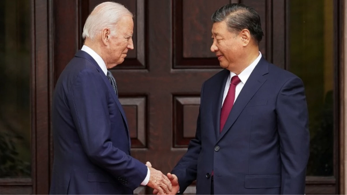 Jinping'e bak sen! Tayvan'ı topraklarına katacaklarını Biden'ın yüzüne söylemiş