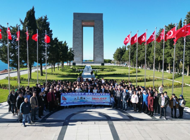 Şahinbey Belediyesi, 180 bin kişiyi Çanakkale'ye götürüp ecdatla buluşturdu