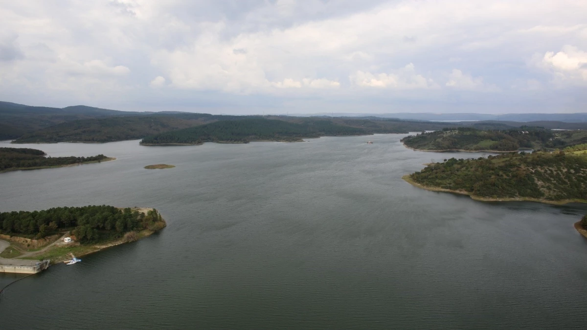 İstanbul'daki barajlardaki doluluk oranı yüzde 62.59'a ulaştı