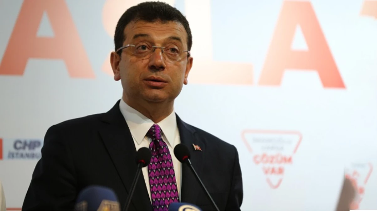 Ekrem İmamoğlu: Sayın Cumhurbaşkanı ve AK Parti zor durumdadır