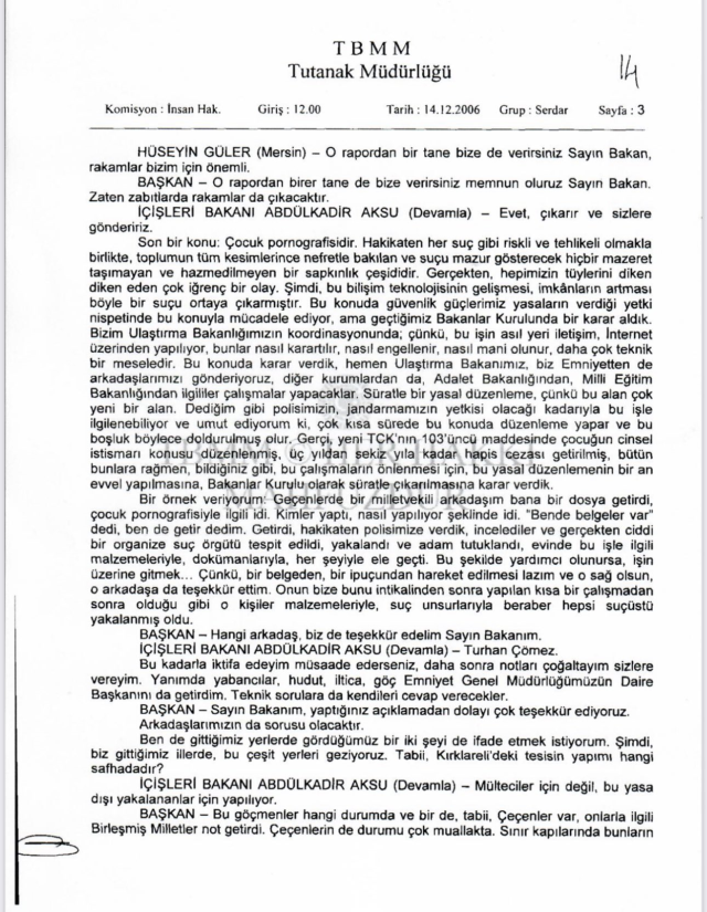 Turhan Çömez, Epstein dosyasını açtı: Eski İçişleri Bakanı Aksu ile 2006 yılında çocuk istismarı şebekesini çökerttik