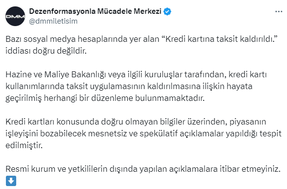 Kredi kartına taksit kaldırıldı mı? Hazine ve Maliye Bakanı Mehmet Şimşek iddiaları yalanladı