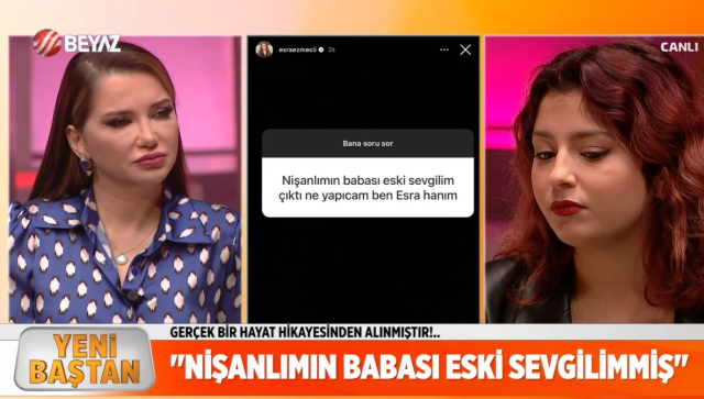 Esra Ezmeci'nin programda dumura uğratan itiraf: Nişanlımın babası eski sevgilim çıktı