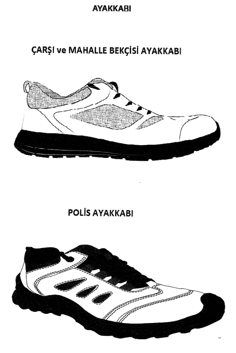 Polis ve bekçilerin kıyafet yönetmeliğinde değişiklik! Çizimler Resmi Gazete'de yayımlandı