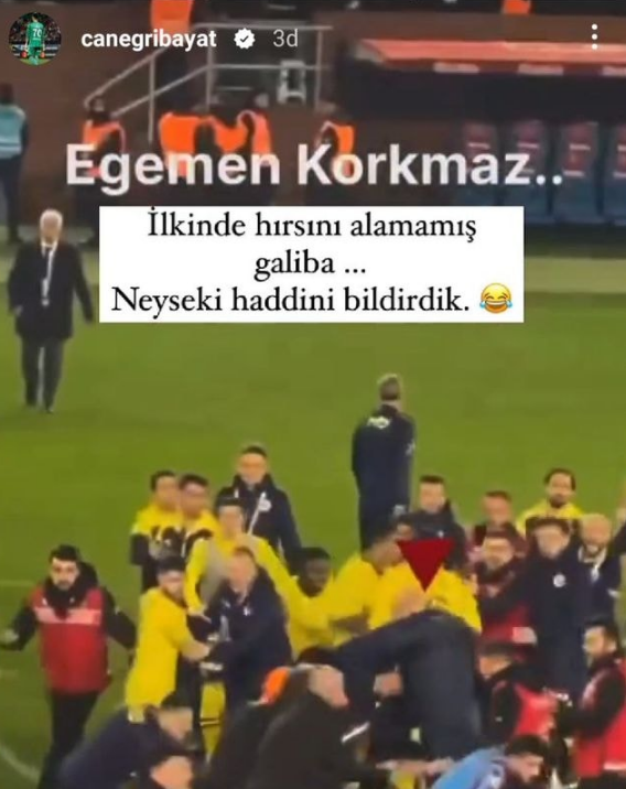 Kavga sosyal medyada devam ediyor! İrfan Can Eğribayat'tan Egemen Korkmaz'ı çıldırtacak paylaşım