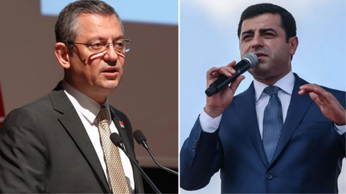 Özel'den Demirtaş iddiasına yanıt: İstanbul seçimlerine yönelik bir açıklama yapmasını beklemiyorum