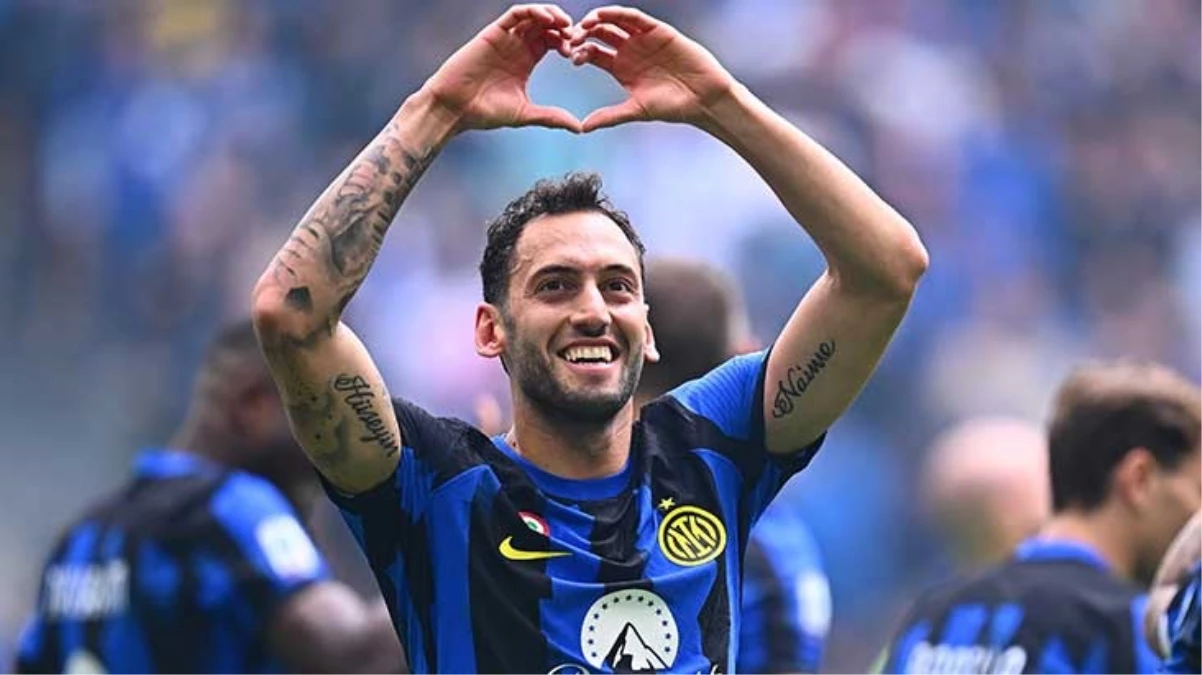 Hakan Çalhanoğlu'nun takımı Inter'den Türk bayraklı paylaşım